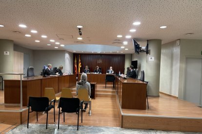 El judici es va celebrar ahir a l’Audiència de Lleida. - A. GUERRERO