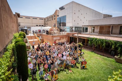 Los proyectos galardonados recogieron los premios ayer en L’Espluga de Francolí. - FUNDACIÓ CARULLA