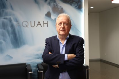El director general de Avantmèdic, en una sala de su hospital.