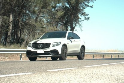 El vehículo 'cazado' por el radar de velocidad a 194 kilómetros por hora en la C-14 en Ciutadilla.