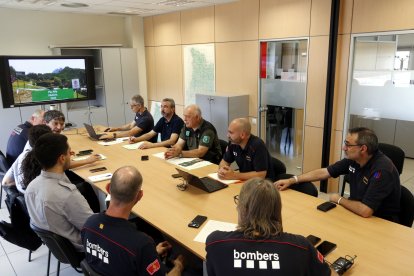 Reunió de coordinació operativa de la campanya forestal 2025 a Lleida.