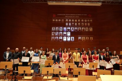 Fin de curso musical del Conservatori en el Auditori Enric Granados - AMADO FORROLLA