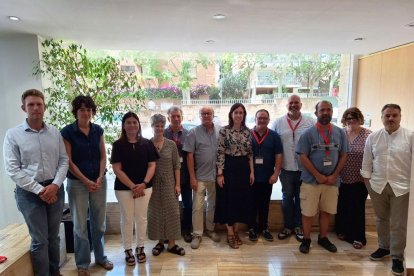 Los miembros de la nueva Junta Rectora del CCPAE. - UNIÓ DE PAGESOS