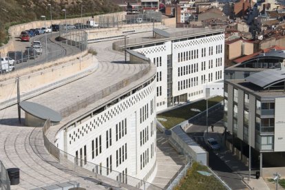 Imagen del edificio judicial del Canyeret. - SEGRE