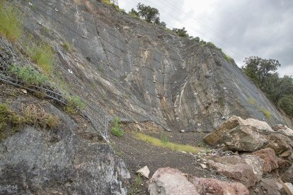 Les intervencions per la caiguda de roques en carreteres i en zones poblades s’han disparat amb el canvi del patró de les pluges. - GERARD HOYAS