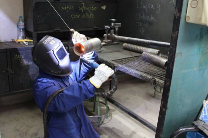 El sector industrial, dels que registren més incidència. - EUROPA PRESS