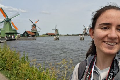 Àlex Secanell, alumna del CFGS de Fotografia, a Amsterdam