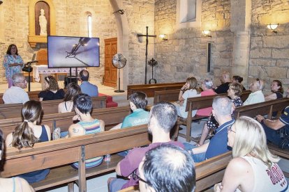 Reunió per establir sinergies divendres passat a l’ermita del parc. - LAIA PEDRÓS