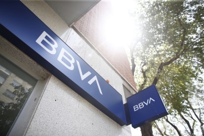 Imatge del logo del BBVA. 