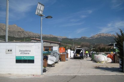 Imatge de la deixalleria d’Oliana.