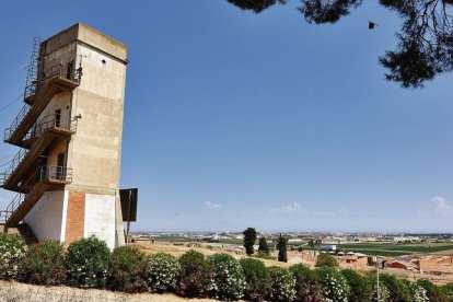 El edificio de Ràdio Ponent, en la zona de Bellavista. - A.MIRALCAMP