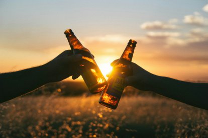Cerveza.