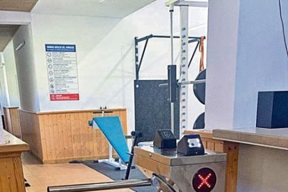 Imatge deth nau sistèma d’accès ath gimnàs. - CONSELH GENERAU