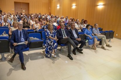 La jornada estuvo presidida por el conseller de Justicia. - JORDI ECHEVARRIA