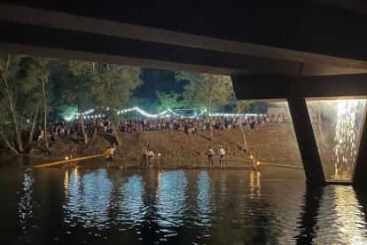 Los raiers celebran hoy su bajada después de dos días festivos - RAIERS DE LA NOGUERA PALLARESA/AJUNTAMENT DE LA POBLA DE SEGUR