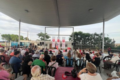 La celebració dels socialistes lleidatans a Torre-serona. - PSC