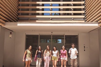 Los 6 alumnos de Bachillerato becados por el IRBLleida. - IRBLLEIDA