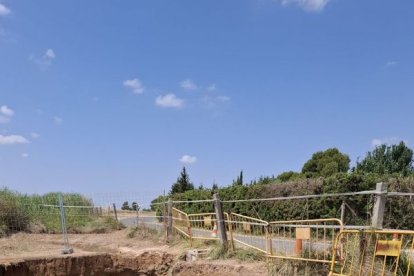 Imagen de la rasa que ha quedado anegada por una acequia. - DAVID POCA
