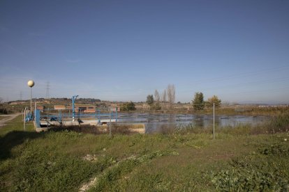 La depuradora de Guissona es va construir el 1990. - C. MARSIÑACH