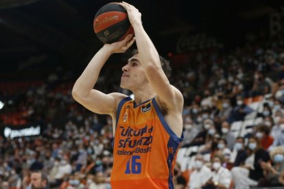 Arxiu- L’aler del Valencia Basket Millán Jiménez