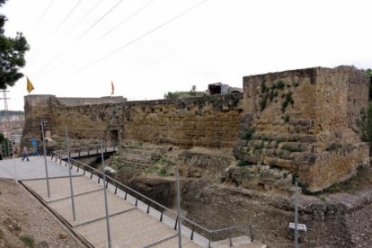 Fachada norte del Castell Formós.