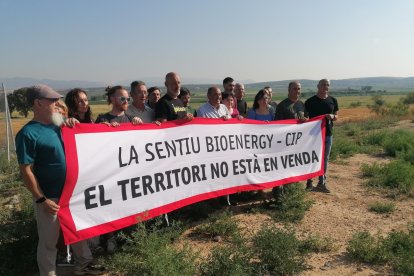 Alcaldes de Ponent contraris a la planta de biogàs de la Sentiu de Sió.