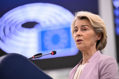 La presidenta de la Comisión Europea, Ursula Von der Leyen. - ACN