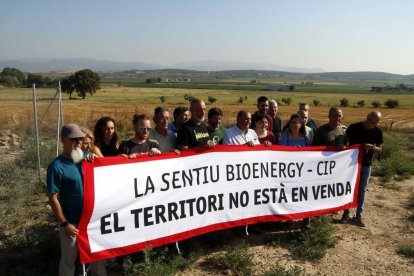 Alcaldes de Ponent contrarios a la planta de biogás de La Sentiu de Sió. - MAGDALENA ALTISENT