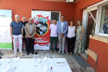 Representantes de las entidades que impulsan el proyecto. - MAGDALENA ALTISENT