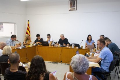 Imagen del pleno del pasado martes en Arbeca. - GERARD HOYAS