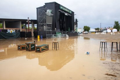 Los conciertos del sábado se suspendieron por seguridad. - LAIA PEDRÓS