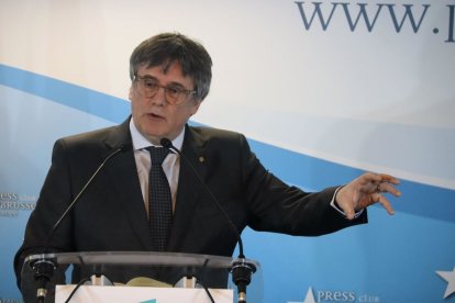 Puigdemont acusa al Supremo de vaciar de contenido la ley de amnistía. - ACN