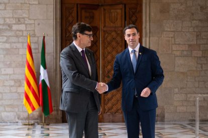 Illa i Pradales, durant un encontre institucional a començaments d’any. - EUROPA PRESS