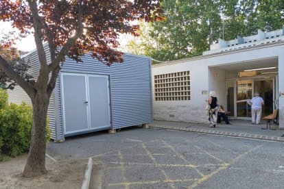 El módulo ya está instalado y es el segundo que Salud instala junto al CAP de Balàfia. - S.E.
