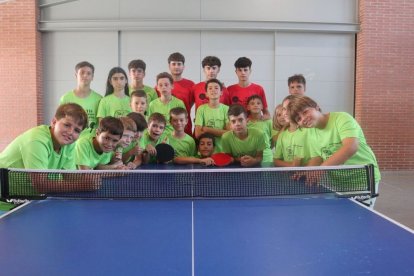 Una trentena de joves han format part del campus d’estiu del club del Pla d’Urgell.