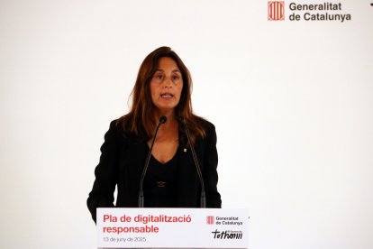 La consellera de Educació, Esther Niubó.
