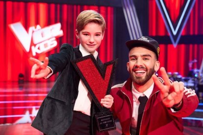 El jove guanyador de ‘La Voz Kids’ - ATRESMEDIA