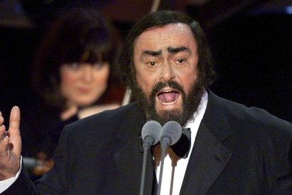 El cantante de ópera Luciano Pavarotti. - AFP