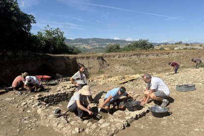La actual excavación en L’Hort del Cavaller finalizará el viernes. - ACN