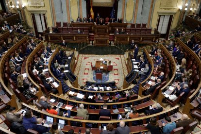 El pleno del Congreso de los Diputados, en una fotografía de archivo