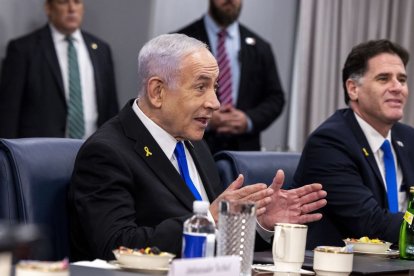 El primer ministre israelià, Benjamin Netanyahu, ha tirat endavant el seu pla. - EFE/EPA/SHAWN THEW