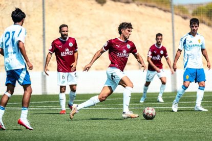 El primer once de la pretemporada de Gabri García. - ATLÈTIC LLEIDA