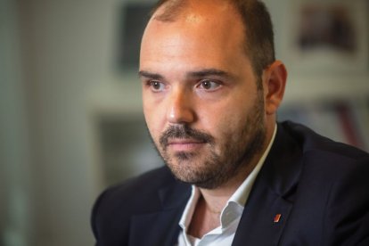 El conseller de Presidencia, Albert Dalmau. - JORDI BORRÀS/ACN
