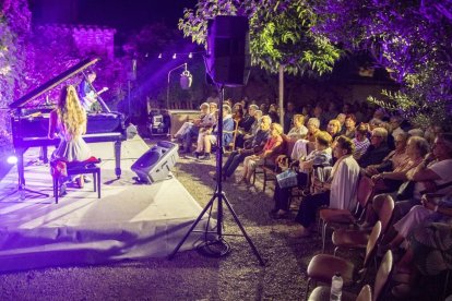 Un dels concerts d’aquest estiu a Cal Prim. - LAIA PEDRÓS