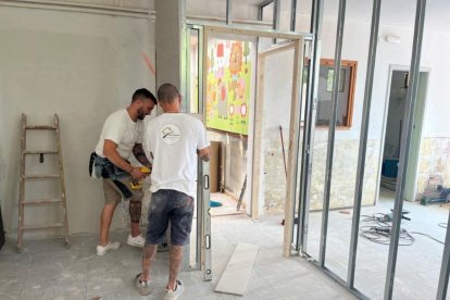 Els treballs van a càrrec de l’empresa Tallers Vidal Amill SL. - AJUNTAMENT DE TÀRREGA