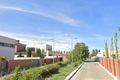 Una vista del carrer Arquitecte Ignasi Miquel.
