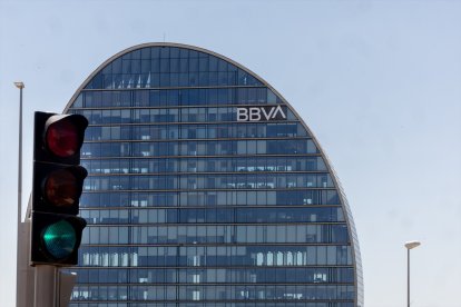 La seu del BBVA.