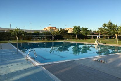 Imatge d’arxiu de les piscines municipals d’Alcarràs.