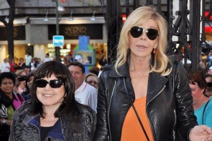 Las actrices Loles León y Bibiana Fernández. - EP