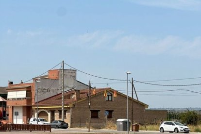L’estat d’una zona verda a Llívia. - PP